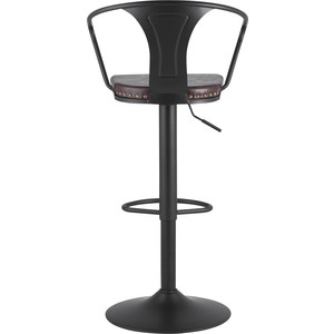 фото Стул stool group tolix arms soft черный матовый регулируемый f2535l matte black 3474+pu7005