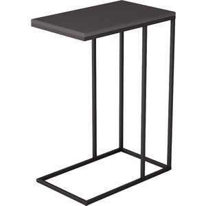 Стол придиванный Мебелик Агами графит стол консоль мебелик телфорд дуб американский графит п0005128
