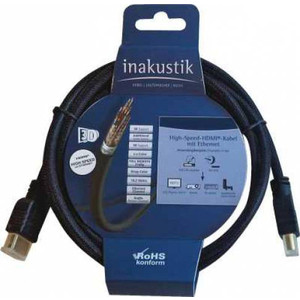 фото Кабель hdmi inakustik blue, 1.5 m, 313990015