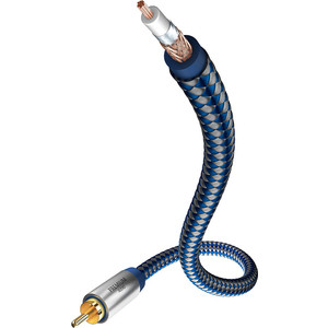 фото Кабель сабвуферный inakustik premium mono sub cable, 15.0 m, 00408151