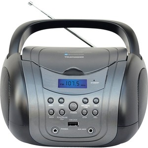 

Аудиомагнитола TELEFUNKEN TF-CSRP3499B серый/черный, TF-CSRP3499B серый/черный