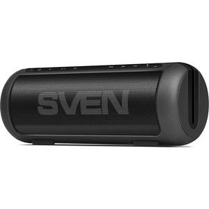 Портативная колонка Sven PS-250BL (стерео, 10Вт, USB, Bluetooth, FM) черный