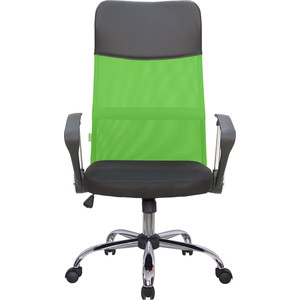 Кресло Riva Chair RCH 8074 черная ткань/зеленая сетка RCH 8074 черная ткань/зеленая сетка - фото 2