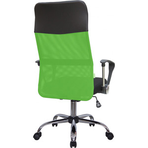 Кресло Riva Chair RCH 8074 черная ткань/зеленая сетка RCH 8074 черная ткань/зеленая сетка - фото 4