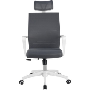 Кресло Riva Chair RCH A819 белый пластик/серая сетка RCH A819 белый пластик/серая сетка - фото 2