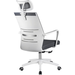Кресло Riva Chair RCH A819 белый пластик/серая сетка RCH A819 белый пластик/серая сетка - фото 4