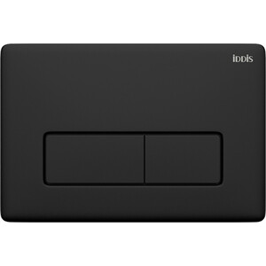 Клавиша смыва IDDIS Unifix черный (UNI10B0i77) клавиша смыва iddis unifix 245х29х165 мм универсальная чёрная