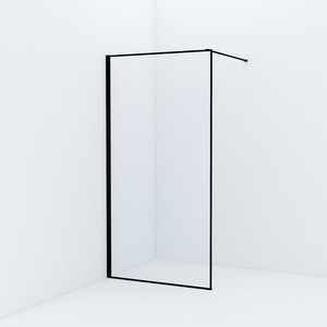Душевой уголок IDDIS Slide 100x100 стекло прозрачное, профиль черный (SLI8BS1i23)