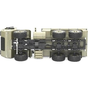 фото Радиоуправляемая машина heng long американский военный грузовик 6wd 2.4g 1/16 rtr