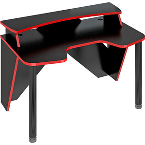 Стол компьтерный МЭРДЭС СК-140 ПИЛОТ Ч черный стол для ноутбука unistor teddy с регулируемой высотой