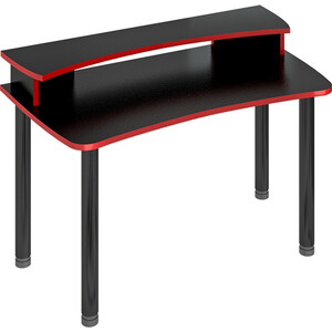 Стол компьтерный МЭРДЭС СКЛ-Софт140МО+НКИЛ140 Ч черный стол компьтерный мэрдэс скл игр120 нкил120 к