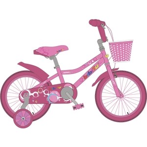 фото Велосипед bibitu 16 aero, розовый