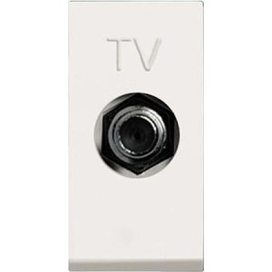 

Розетка ABB TV Zenit альпийский белый, TV Zenit альпийский белый