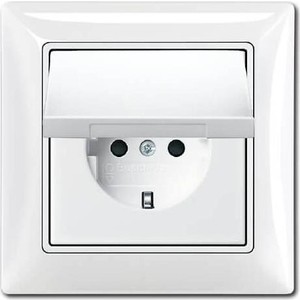 

Розетка ABB Basic55 Schuko с/з 16A 250V IP44 с крышкой безвинтовой зажим альпийский белый, Basic55 Schuko с/з 16A 250V IP44 с крышкой безвинтовой зажим альпийский белый