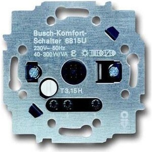 фото Выключатель abb многофункциональный bje с детектором движения busch-komfort-schalter 300w