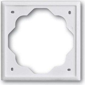 

Рамка ABB 1-постовая Impuls альпийский белый, 1-постовая Impuls альпийский белый