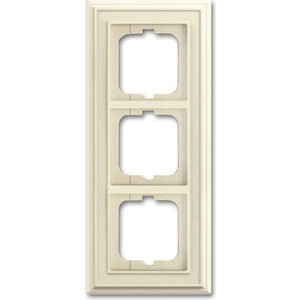 

Рамка ABB 3-постовая Dynasty слоновая кость, 3-постовая Dynasty слоновая кость