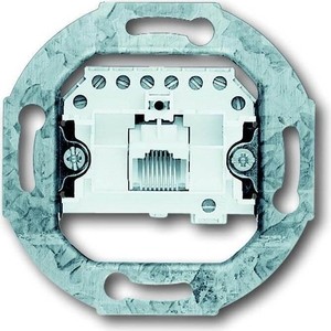 фото Розетка abb компьютерная rj45 bje 8 полюсов 3 кат (2cka000230a0378)