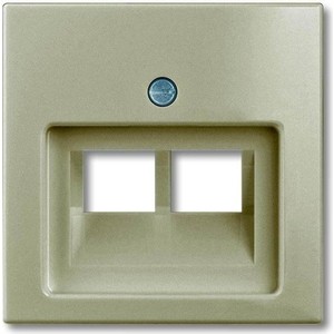 

Лицевая панель ABB Basic55 розетки информационной шампань (2CKA001753A0203), Basic55 розетки информационной шампань (2CKA001753A0203)