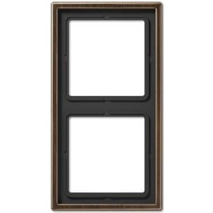 

Рамка Jung 2-постовая LS 990 латунь antik ME2982AT, 2-постовая LS 990 латунь antik ME2982AT
