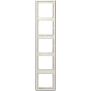 

Рамка Jung 5-постовая LS 990 бежевая LS985W, 5-постовая LS 990 бежевая LS985W