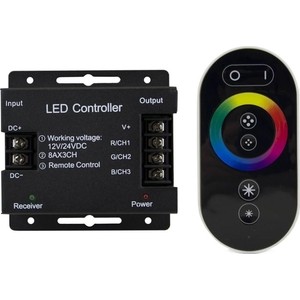 Контроллер Gauss для светодиодной ленты RGB 201113288 - фото 1