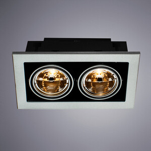 Точечный поворотный светильник Arte Lamp A5930PL-2SI - фото 2