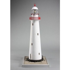 Сборная картонная модель Shipyard маяк Cape Bowling Green Lighthouse (№61), масштаб 1:72