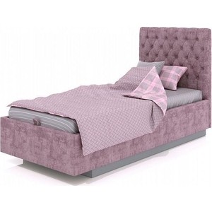 фото Сканд-мебель кровать сити 90 розовая