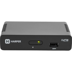 Тюнер DVB-T2 HARPER HDT2-1108 цифровой телевизионный ресивер harper hdt2 1030