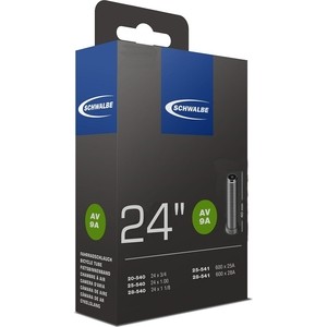 

Велокамера SCHWALBE AV9A 20/28-540541,24х0,8-1,1 40mm автовентиль 10419240 для колясок, AV9A 20/28-540541,24х0,8-1,1 40mm автовентиль 10419240 для колясок