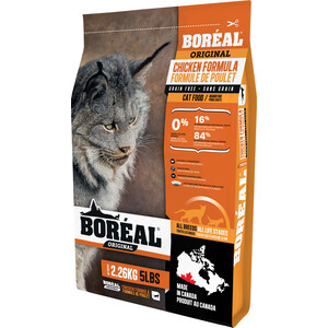фото Сухой корм boreal original для кошек всех пород с курицей 2,26кг