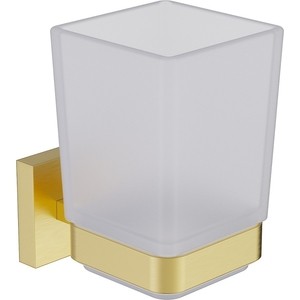 Стакан для ванной Timo Selene золото матовое (17033/17) стакан для ванной milacio ultra квадратный золото mcu 951 gd