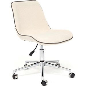 Кресло TetChair Style флок молочный 4 кресло тс 52х40х97 см флок молочный