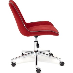 Кресло TetChair Style флок бордовый 10 - фото 2