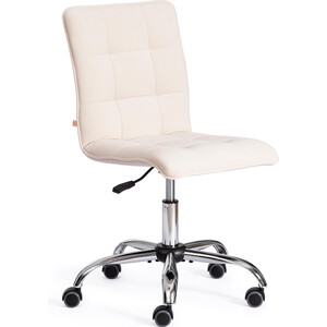 Кресло TetChair Zero флок молочный 4 кресло для кормления и укачивания milli dream с карманами молочный дуб verona vanilla