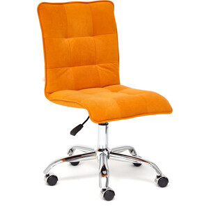 Кресло TetChair Zero флок оранжевый 18 кресло tetchair zero кож зам оранжевый 14 43