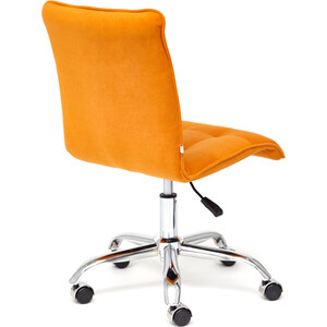 Кресло TetChair Zero флок оранжевый 18 - фото 3