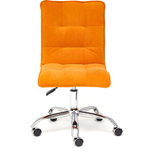 Кресло TetChair Zero флок оранжевый 18 - фото 4