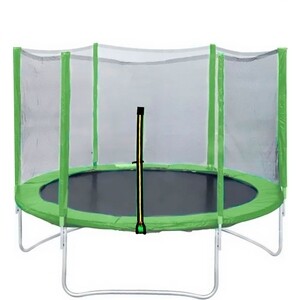 фото Батут dfc trampoline fitness 8ft наружн.сетка, св.зеленый (244см)