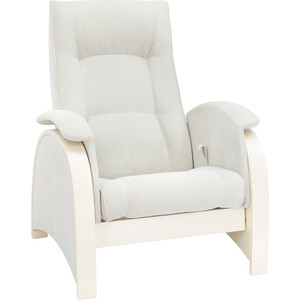 фото Комплект кресло для кормления и укачивания + пуф milli fl дуб шампань, ткань verona light grey