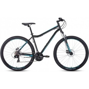 Велосипед Forward SPORTING 29 2.0 disc (рост 21) 2020, черный/бирюзовый
