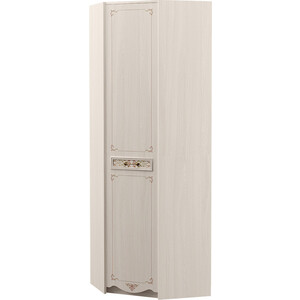 Шкаф для одежды Моби Флоренция 13.123 ясень анкор светлый (универсальная сборка) шкаф купе strike 1600 × 595 × 2105 мм лдсп ясень анкор светлый