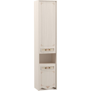 Шкаф комбинированный Моби Флоренция 13.05 ясень анкор светлый (универсальная сборка) шкаф для одежды афина 600 × 343 × 2078 мм 2 двери ясень анкор светлый