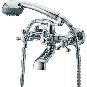 фото Смеситель для ванны kaiser carlson style с ручным душем, хром (44223-1/44222)