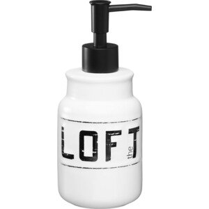 фото Дозатор fora loft для жидкого мыла настольный керамика