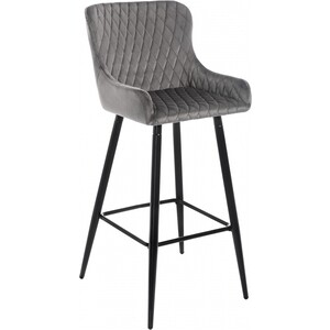 Стул барный Woodville Mint серый стул lt c17455 dark grey g521 fabric fb62 paris