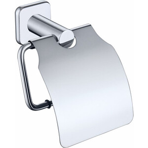 фото Держатель туалетной бумаги kaiser vera с крышкой, хром (kh-1700)