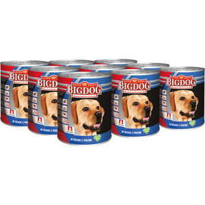 Консервы Зоогурман BIG DOG Ягненок с рисом для взрослых собак 850г - фото 2