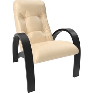 фото Кресло мебель импэкс модель s7 венге/шпон к/з polaris beige